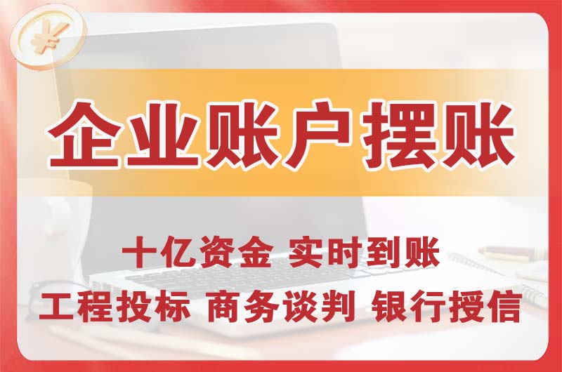 湘潭企业账户摆账